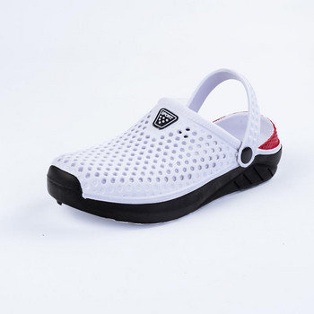 Удобни мъжки сандали за басейн Летни плажни обувки на открито мъжки дамски приплъзващи се градински сабо Ежедневни водни чехли за душ