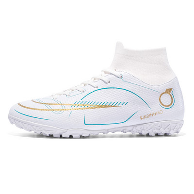 2022-es teremfocicipők férfiaknak futballcipők gyerekeknek edzőcipők, eredeti TF AG Spikes futball-futsal férfi futballcipők