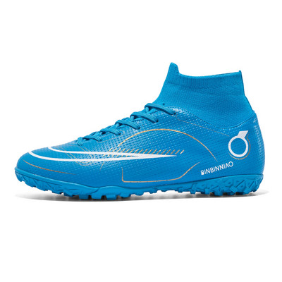 2022-es teremfocicipők férfiaknak futballcipők gyerekeknek edzőcipők, eredeti TF AG Spikes futball-futsal férfi futballcipők