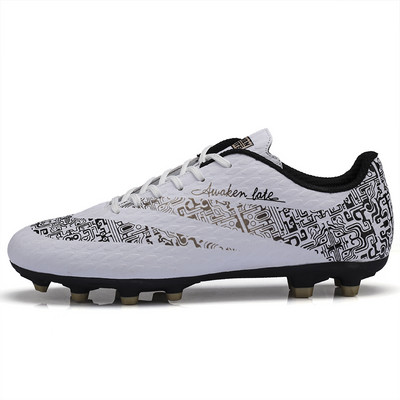Vyriški futbolo bateliai suaugusiems, vaikams FG futbolo batai, apkabos, žolės, treniruotės, sportinė avalynė, sportbačiai, didesnio dydžio futbolo bateliai