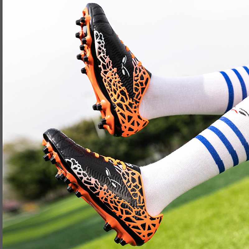 Magas bokás focicipők kültéri AG/TF futballcipők futballkapcsok tornacipők férfi sportcipők edzőcipők