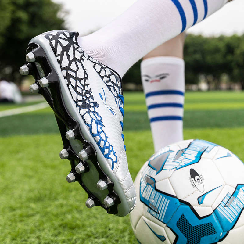 Magas bokás focicipők kültéri AG/TF futballcipők futballkapcsok tornacipők férfi sportcipők edzőcipők