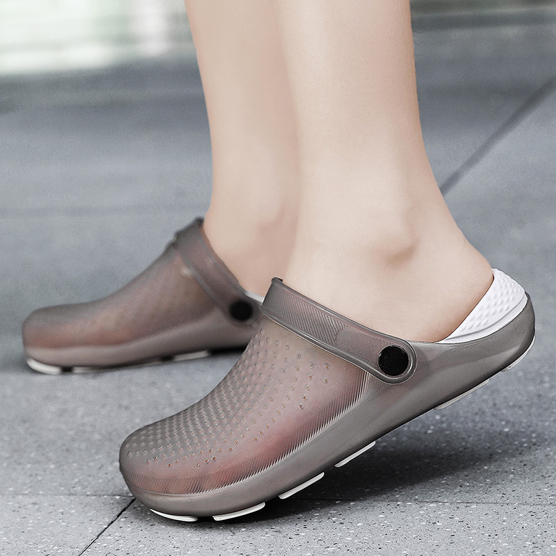 Moteriškos šlepetės Želė Batai Vasariniai Nauji Sandalai Moterims Minkštas Padas Platformos Šlepetės Lauko Paplūdimio Batai Lengvos vaikščiojimo šlepetės