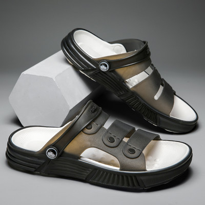 Ανδρικές παντόφλες Καλοκαιρινά σανδάλια Υπαίθρια παραλία Casual Παπούτσια Ζελέ με μαλακό κάτω μέρος Ανδρικά Ανδρικά πέδιλα για εσωτερικούς χώρους ανθεκτικά αντιολισθητικά