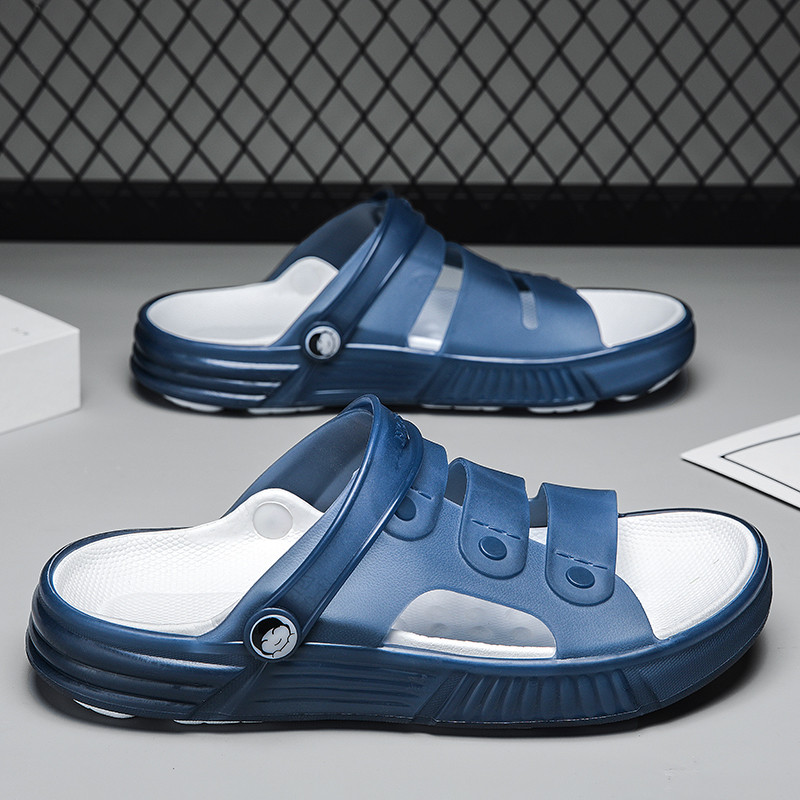 Ανδρικές παντόφλες Καλοκαιρινά σανδάλια Υπαίθρια παραλία Casual Παπούτσια Ζελέ με μαλακό κάτω μέρος Ανδρικά Ανδρικά πέδιλα για εσωτερικούς χώρους ανθεκτικά αντιολισθητικά