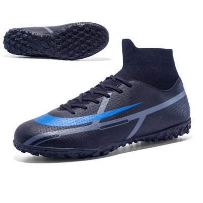 Vīriešu ar augstu potīti AG zole āra skavas Futbola zābaki Apavi Mauriņa Futbola Skavas bērniem Sieviešu garas tapas Chuteira Futebol kedas