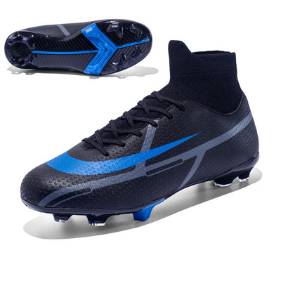 Vīriešu ar augstu potīti AG zole āra skavas Futbola zābaki Apavi Mauriņa Futbola Skavas bērniem Sieviešu garas tapas Chuteira Futebol kedas