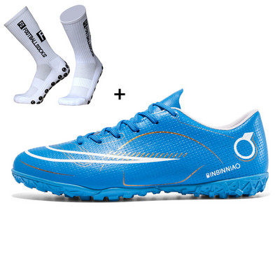 2022 Aliups Méret: 35-45 Professzionális focicipők Férfi Gyerek Fiú Cipők Eredeti Futball Csizmák Ag Tf Foci kapcsok Futsal