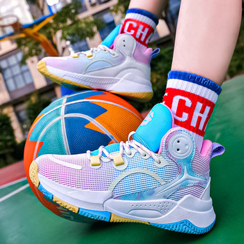Παιδικά Αθλητικά Παπούτσια Αυθεντικά παιδικά παπούτσια μπάσκετ Παιδικά αθλητικά παπούτσια για κορίτσια για αγόρια Καλάθι Προπονητικά παπούτσια Comfort
