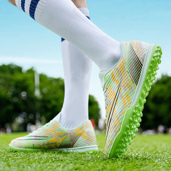 Мъжки футболни обувки FG/TF Момичета Момчета Футболни обувки за тренировки на открито Детски противоплъзгащи дишащи футболни маратонки