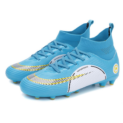 Висококачествени футболни обувки Футболни обувки Futsal Chuteira Campo Бутли Мъжки маратонки за тренировки Ourdoor Дамски обувки TF/AG