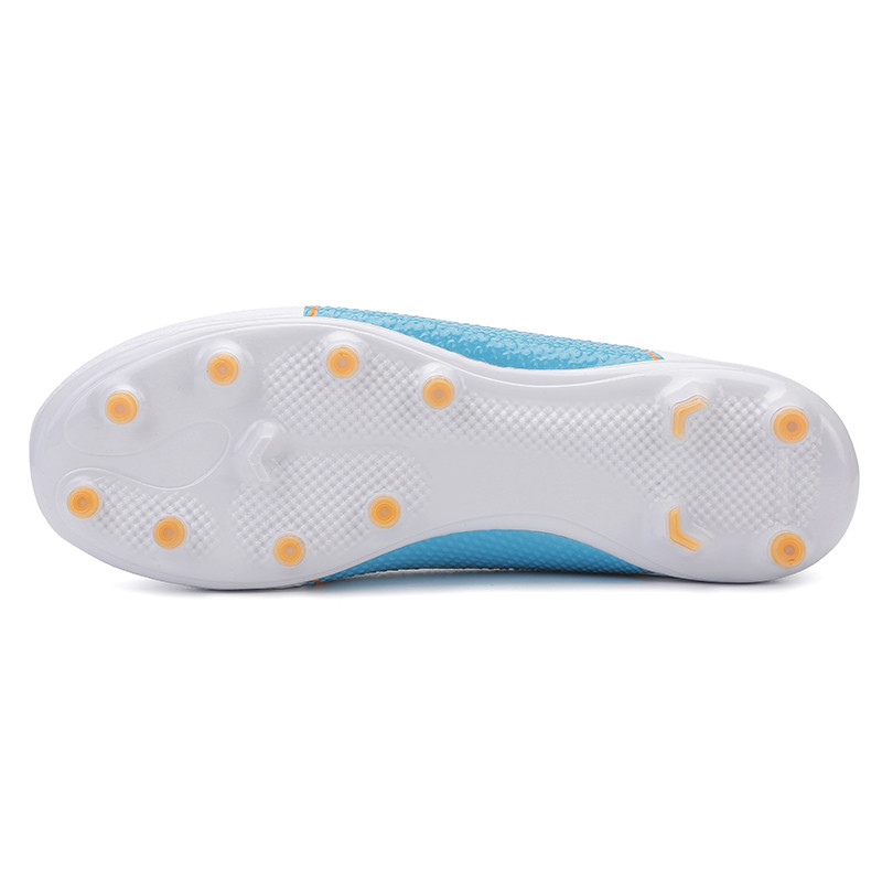 Augstas kvalitātes futbola apavi Futbola zābaki Futsal Chuteira Campo Cleats Vīriešu treniņu kedas Ourdoor Sieviešu Apavi TF/AG