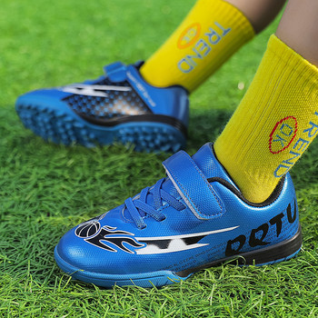 бутсы футбольные Бутонки Спортни обувки за тренировка на трева 2022 Детски футболни тренажори Детски маратонки с дълги шипове на закрито