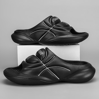 Летни чехли Противохлъзгащи Издръжливи Обувки с дебела платформа против сблъсък Сандали Меки и удобни