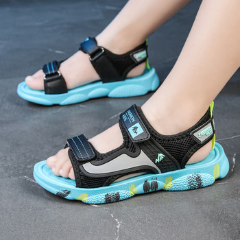 2023 Горещи разпродажби Детски сандали Летни плажни водни модни детски обувки Леки неплъзгащи се меки дъна Удобни бебешки обувки
