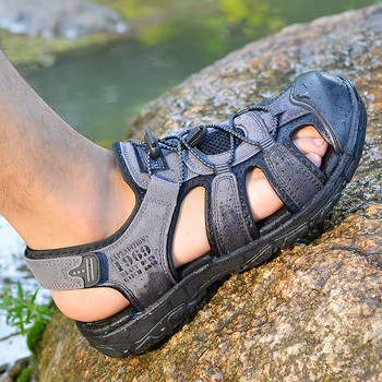 Xiaomi Мъжки Ежедневни сандали за открито Летни дишащи плажни обувки Комфортни меки сандали за пешеходен туризъм Мъжки маратонки Размер 39-46