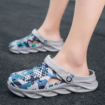 Унисекс летни сандали за открито Мъжки модни чехли на платформа Дамски плажни сандали с плъзгащи се подметки Eva