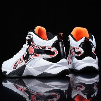 DR.EAGLE Маратонки Мъжки баскетболни обувки Дишащи неплъзгащи се спортни обувки на открито Мъжки мрежести тренировъчни спортни баскетболни маратонки