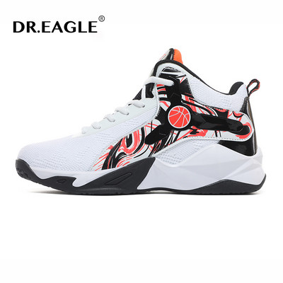 DR.EAGLE Sneakers Ανδρικά παπούτσια μπάσκετ Αναπνεύσιμα αντιολισθητικά αθλητικά παπούτσια εξωτερικού χώρου Ανδρικά δικτυωτά προπόνηση Αθλητικά αθλητικά παπούτσια μπάσκετ