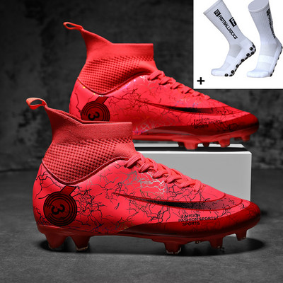 ALIUPS 31-48 izmēra oriģinālie futbola zābaki vīriešiem sporta čības Profesionāli futbola zābaki bērnu futbola apavi zēniem, meitene