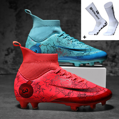 ALIUPS 31-48 izmēra oriģinālie futbola zābaki vīriešiem sporta čības Profesionāli futbola zābaki bērnu futbola apavi zēniem, meitene