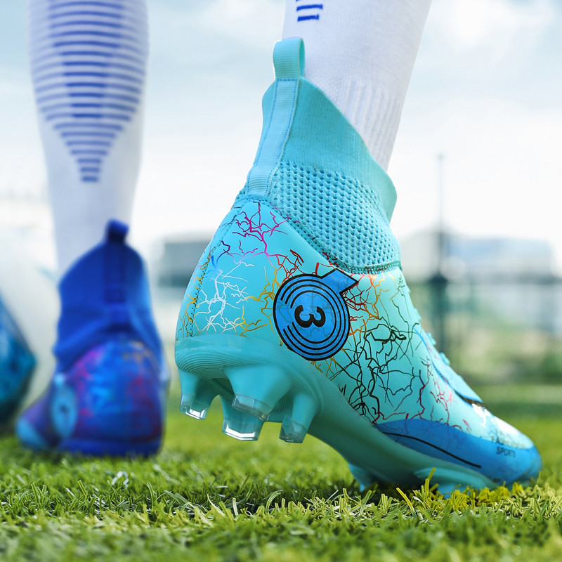ALIUPS 31-48 izmēra oriģinālie futbola zābaki vīriešiem sporta čības Profesionāli futbola zābaki bērnu futbola apavi zēniem, meitene