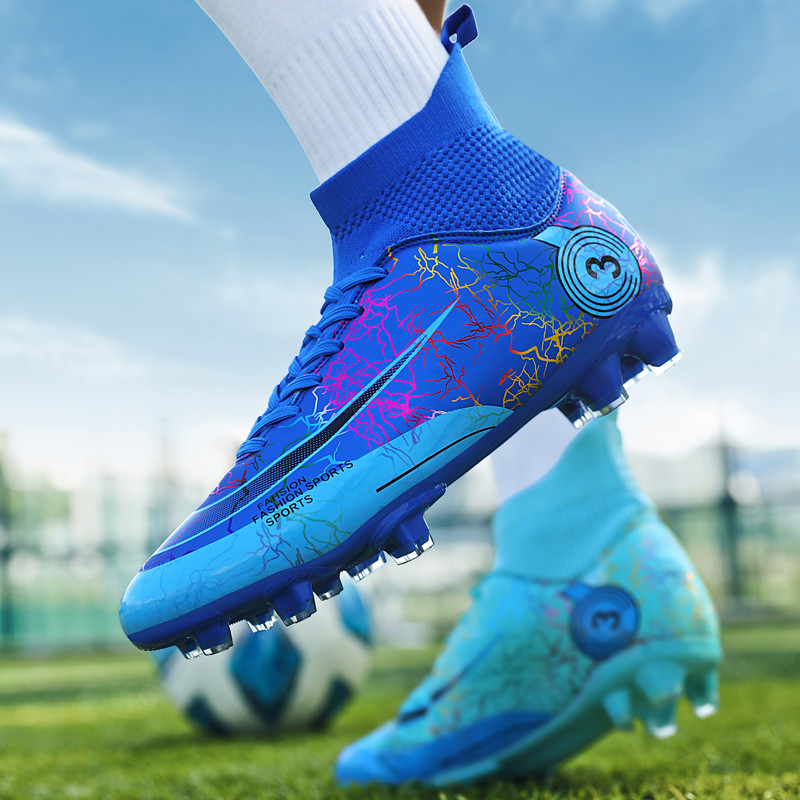 ALIUPS 31-48 izmēra oriģinālie futbola zābaki vīriešiem sporta čības Profesionāli futbola zābaki bērnu futbola apavi zēniem, meitene