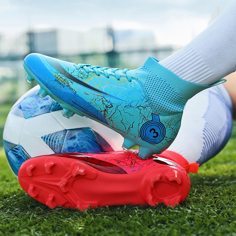 ALIUPS 31-48 izmēra oriģinālie futbola zābaki vīriešiem sporta čības Profesionāli futbola zābaki bērnu futbola apavi zēniem, meitene