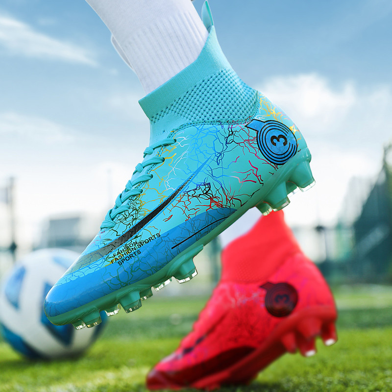 ALIUPS 31-48 izmēra oriģinālie futbola zābaki vīriešiem sporta čības Profesionāli futbola zābaki bērnu futbola apavi zēniem, meitene