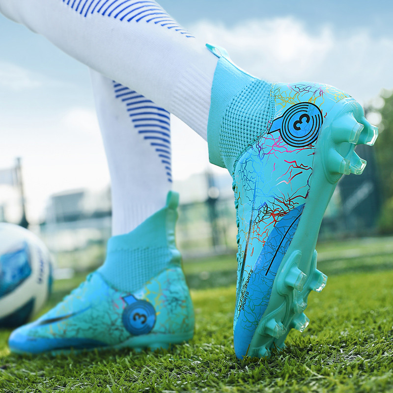 ALIUPS 31-48 izmēra oriģinālie futbola zābaki vīriešiem sporta čības Profesionāli futbola zābaki bērnu futbola apavi zēniem, meitene