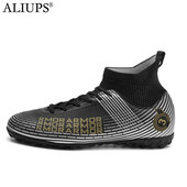 ALIUPS 31-48 Focicipő Eredeti Futball Csizmák Férfi Gyerek Cipők Klipsz Futsal Futball Cipők Fiúknak Tenis Soccer hombre