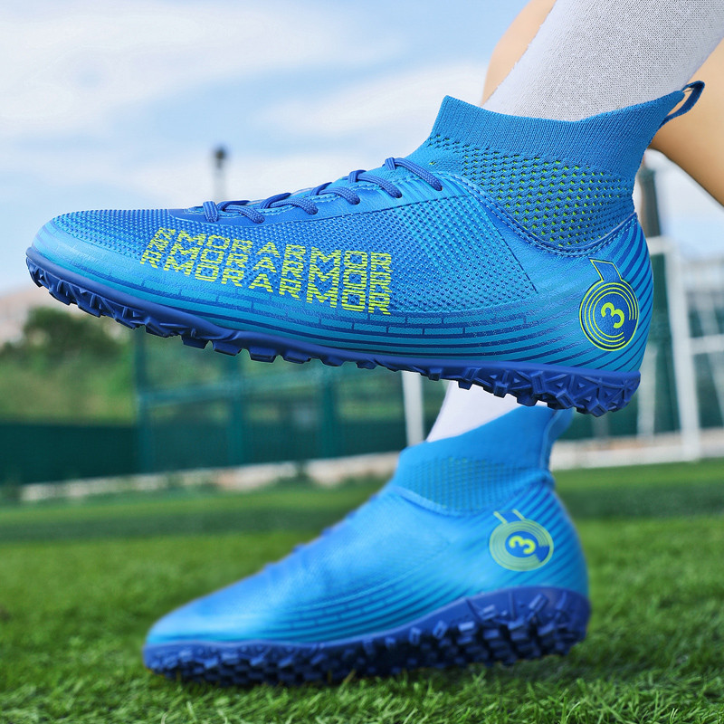 ALIUPS 31-48 Focicipő Eredeti Futball Csizmák Férfi Gyerek Cipők Klipsz Futsal Futball Cipők Fiúknak Tenis Soccer hombre