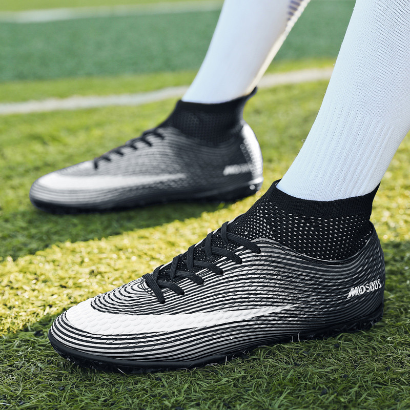 ALIUPS Dydis 31-48 Moteriški futbolo bateliai Sportiniai bateliai Vyriški futbolo batai vaikiški Futsal futbolo bateliai berniukams Mergaičių futbolo apkabos