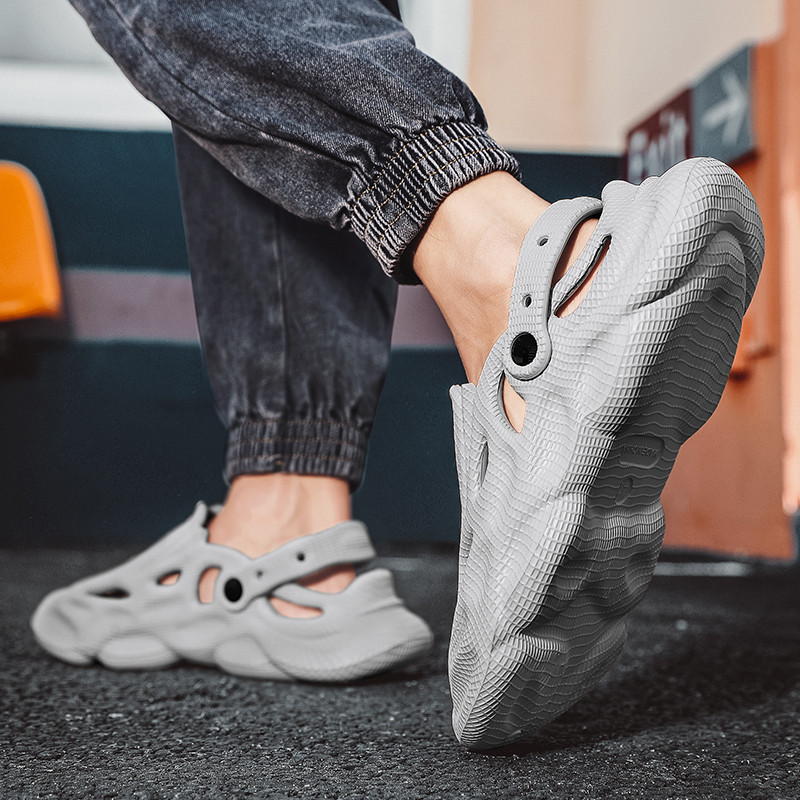 Vară, bărbați, femei, papuci, sandale confortabile cu platformă, în aer liber, Saboți, papuci de plajă, pentru interior, pentru acasă, tobogane, pantofi de baie