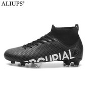 ALIUPS 31-48 Izmērs Profesionāli futbola zābaki Vīriešu Bērnu Futbola Apavi Sporta Kurpes Knaibles Futsal Futbola Apavi zēniem Meitenēm