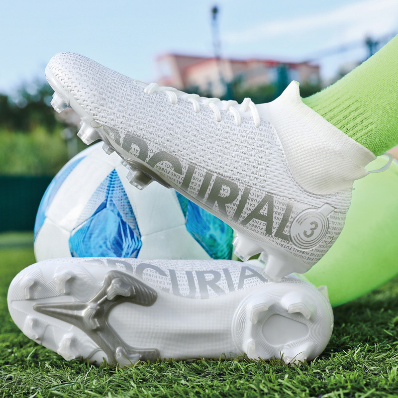 ALIUPS 31-48 Izmērs Profesionāli futbola zābaki Vīriešu Bērnu Futbola Apavi Sporta Kurpes Knaibles Futsal Futbola Apavi zēniem Meitenēm