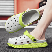 BOANXIL tavaszi új férfi divat vastag alsó csomag fejbarlangi cipők csúszásmentes kerti cipők szabadtéri alkalmi strandcipők