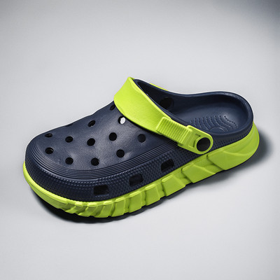 BOANXIL tavaszi új férfi divat vastag alsó csomag fejbarlangi cipők csúszásmentes kerti cipők szabadtéri alkalmi strandcipők