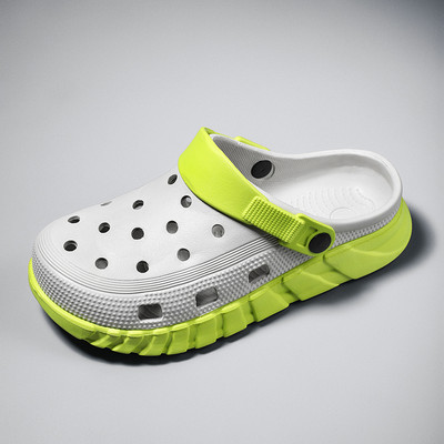 BOANXIL tavaszi új férfi divat vastag alsó csomag fejbarlangi cipők csúszásmentes kerti cipők szabadtéri alkalmi strandcipők