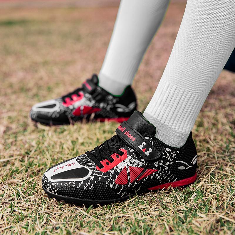 ALIUPS 28-39-es méret Gyerek focicipő Futballcipő Gyerek Fiú Lány Edzőcipő Cipők Új bőr Klipszis Edző teniszcipők