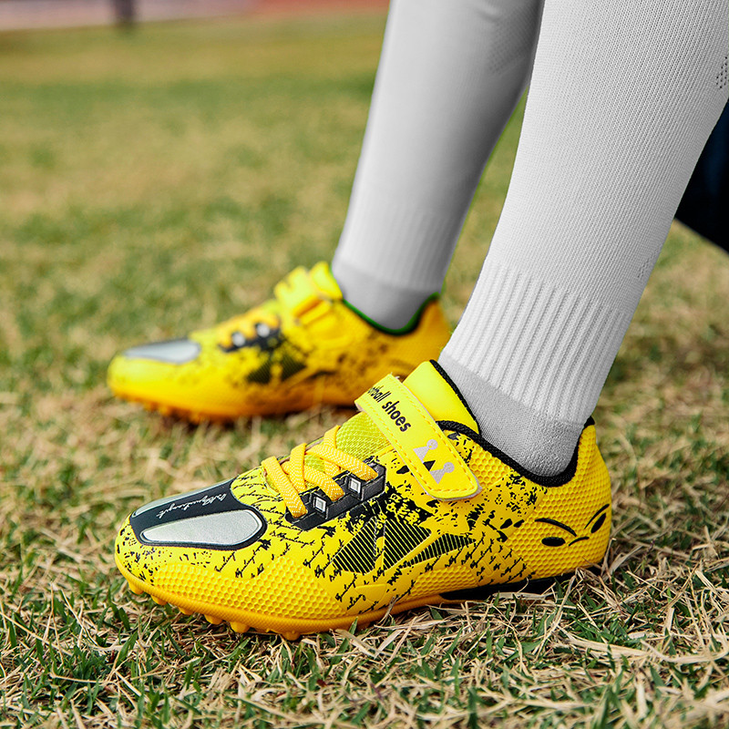 ALIUPS 28-39-es méret Gyerek focicipő Futballcipő Gyerek Fiú Lány Edzőcipő Cipők Új bőr Klipszis Edző teniszcipők