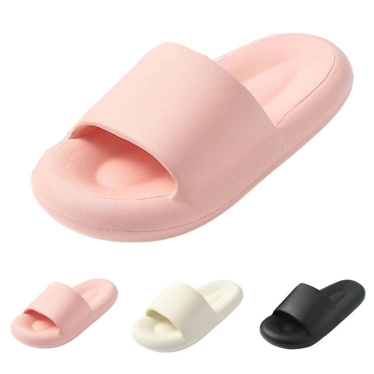 Vasaras mājas mājsaimniecības iekštelpu pretslīdēšanas biezas zoles EVA sieviešu kaķēnu čības sievietēm, 9. izmērs, sieviešu atmiņas putu čības, 8. izmērs