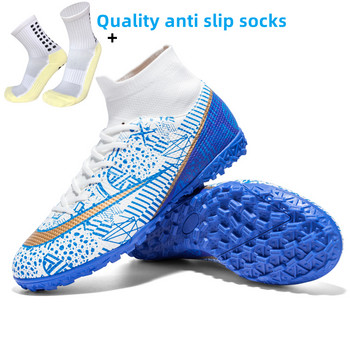 ALIUPS Размер 35-45 Професионални футболни обувки Мъжки футболни обувки Маратонки Бутони Детски футболни обувки за футзал за момчета и момичета