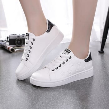 Candy Color Allmatch White Shoe Woman Flat Leather Sneaker India Female Star Обувки за скейтборд Arder Дамски обувки за пътуване