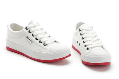 Cipők Női Vitorlavászon Női Cipők Sport Klasszikus Lapos Sneaker Vászon Cipők Alacsony lapos Gördeszka Cipők Iskolás tornacipők