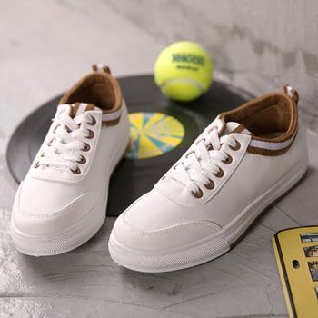 Обувки за скейтборд Fresh Arder Allmatch Flat Sneakers Бяла обувка Женски студентски обувки Дамски платнени плоски спортни обувки