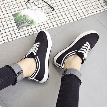 Обувки за скейтборд Fresh Arder Allmatch Flat Sneakers Бяла обувка Женски студентски обувки Дамски платнени плоски спортни обувки