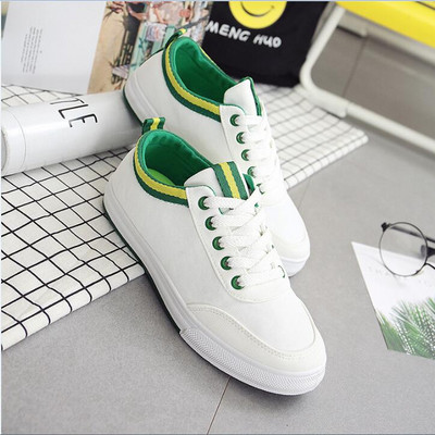 Gördeszka cipő Fresh Arder Allmatch lapos tornacipő fehér cipő Női diákcipő Női vászon lapos sportcipő