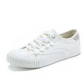 Παπούτσια ταξιδιού Woman Flat New Canvas Shoes Manufacturer Έκδοση χονδρικής Αθλητικά παπούτσια Skateboarding Λευκά παπούτσια τένις