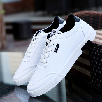 Λευκά παπούτσια καμβά Flat αερισμού Ανδρικά φοιτητικά αθλητικά παπούτσια Oxford Vogue Skateboard Παπούτσια Breathable Trend Arder